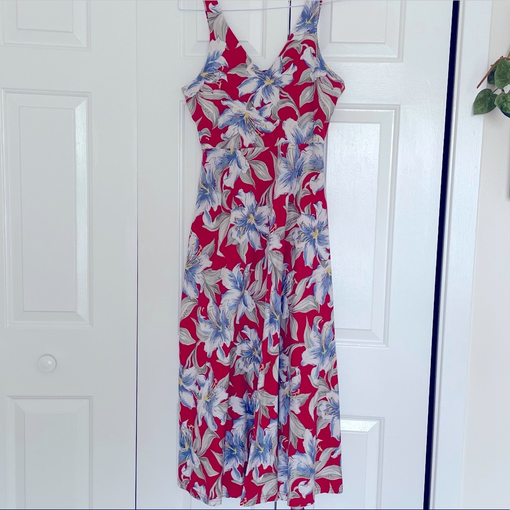 Floral maxi dress